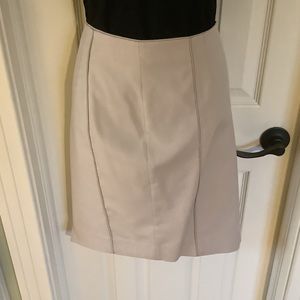 White House Black market khaki pencil skirt
